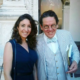 Con Philippe Daverio presso Palazzo Ducale di Urbino durante l'inaugurazione della mostra di Mario Logli tra memoria e mito.