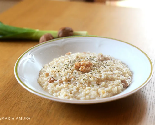 Risotto alle noci