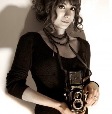 Ritratto con Rolleiflex