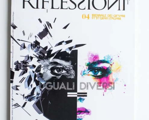 04 BIENNALE DEI GIOVANI FOTOGRAFI ITALIANI Catalogo mostra RIFLESSIONI UGUALI/DIVERSI – Centro Italiano della Fotografia d’Autore. Supplemento al n°10/2014 di Fotoit, pag.22-23. Con il patrocinio del comune di Bibbiena e la Federazione Italiana Associazioni Fotografiche