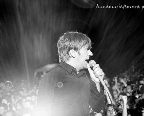 Pierpaolo Capovilla e il Teatro degli orrori live al PummaRock Fest. © Annamaria Amura