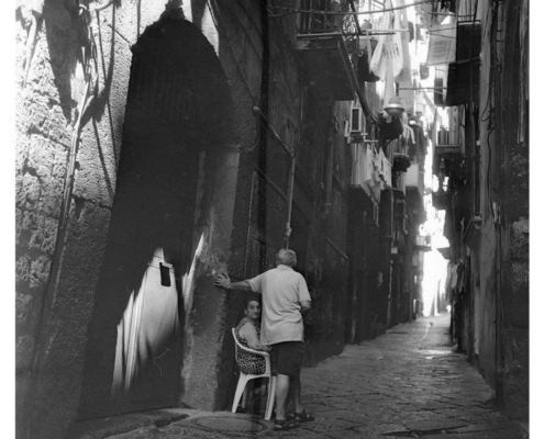 Napoli. Scatto di medio formato con Rolleiflex Tessar 3.5, ©Annamaria Amura Photo