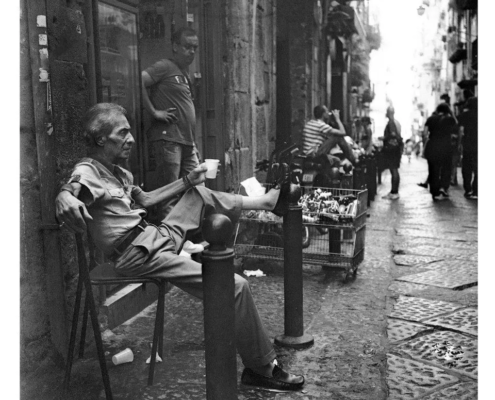 Napoli. Scatto di medio formato con Rolleiflex Tessar 3.5, ©Annamaria Amura Photo