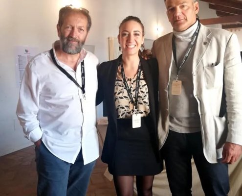 V Meeting del RECH GROUP International Meeting on Retouching of Cultural Heritage presso l'Uiversità degli studi di Urbino Carlo Bo! Amura Annamaria, Fabriano Ferrucci, Luigi Pisani.