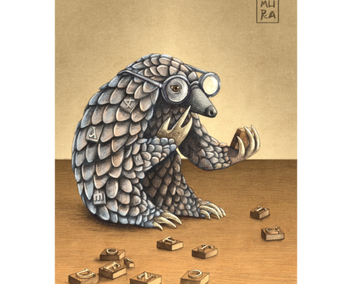Tutto è uno. Bestiario ©AnnamariaAmura2025