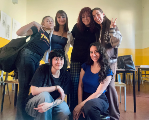 Conclusione del laboratorio di Scenografia per lo spettacolo "Sua Maestà la Rossini"